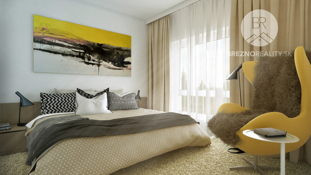 2KK byt v Novostavbe, D1 - REZIDENCIA GEMINI - Brezno