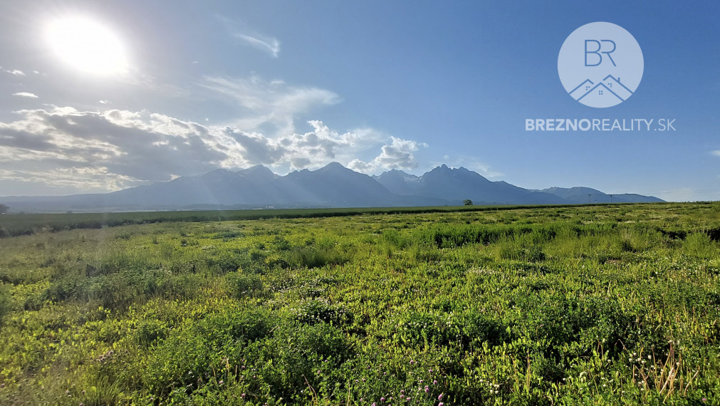 Stavebný pozemok Vysoké Tatry - Mlynica