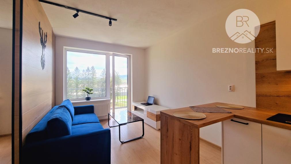 Prenájom 1kk Kasárne Brezno - zariadený byt