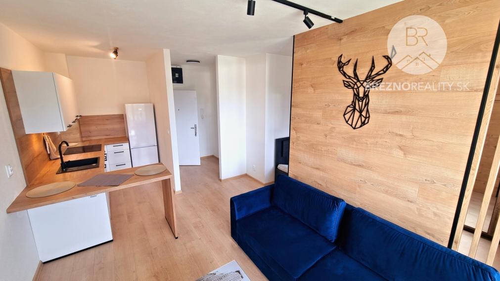 Prenájom 1kk Kasárne Brezno - zariadený byt