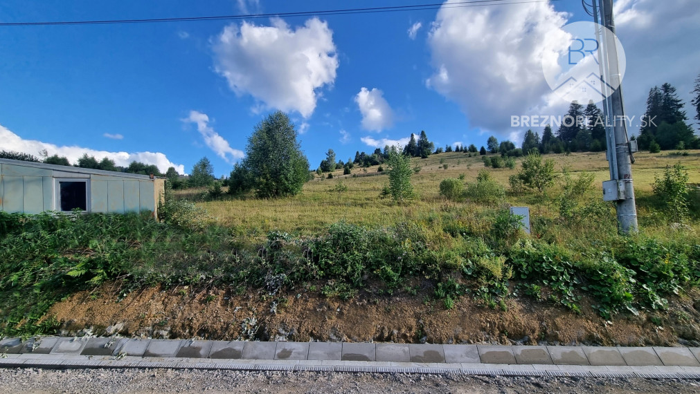 Stavebný pozemok v blízkosti lyž. strediska - Čierny Balog