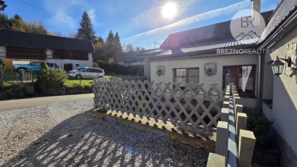 Na predaj rekreačný dom v obci Horná Lehota, okr. Brezno