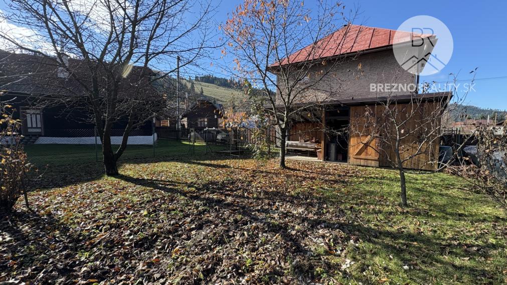 Na predaj tradičná drevenica v Čiernom Balogu