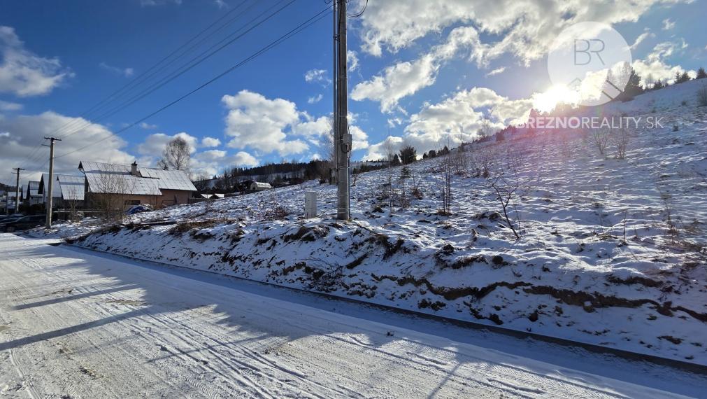 Stavebný pozemok v blízkosti lyž. strediska - Čierny Balog