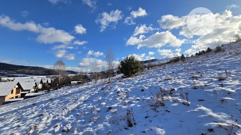 Stavebný pozemok v blízkosti lyž. strediska - Čierny Balog
