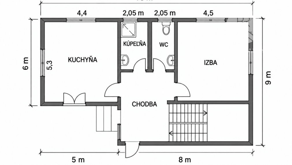 Dom s výbornou polohou v srdci Horehronia – Polomka