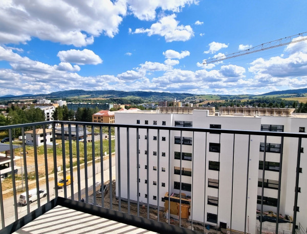 1i byt na prenájom s krásnym výhľadom - novostavba Kasárne - Brezno