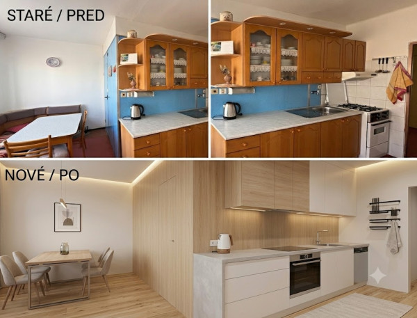 NA PREDAJ: Priestranný 4-izbový byt s 2 balkónmi a skvelou dispozíciou v Brezne